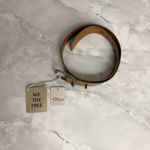 FREE PEOPLE | We The Free Brown Leather Belt – XS/S NWT
